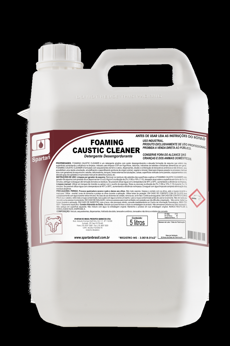 FOAMING CAUSTIC CLEANER