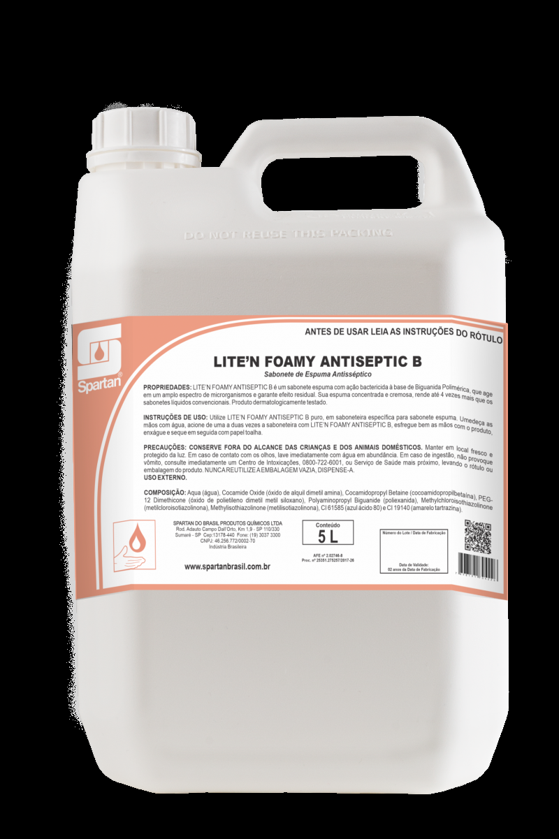 LITE’N FOAMY ANTISEPTIC B